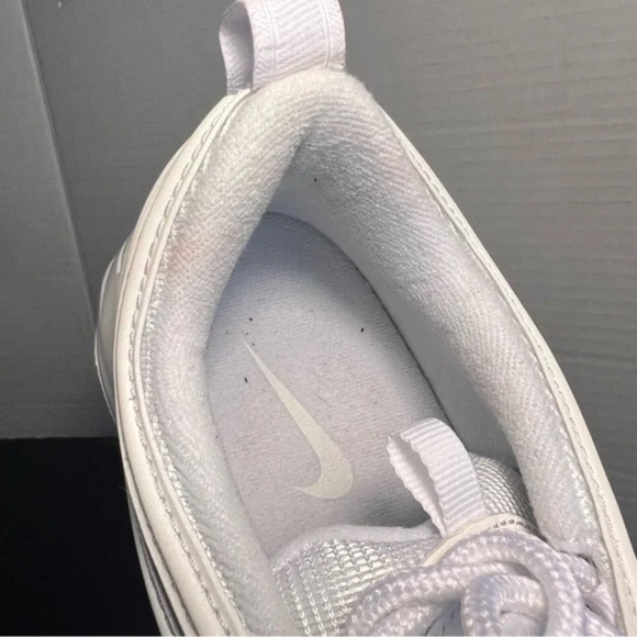 Nike Air Max 97 Triple White Sneakers Men's/Women's Running Shoes – All White - Picture 9 of 12